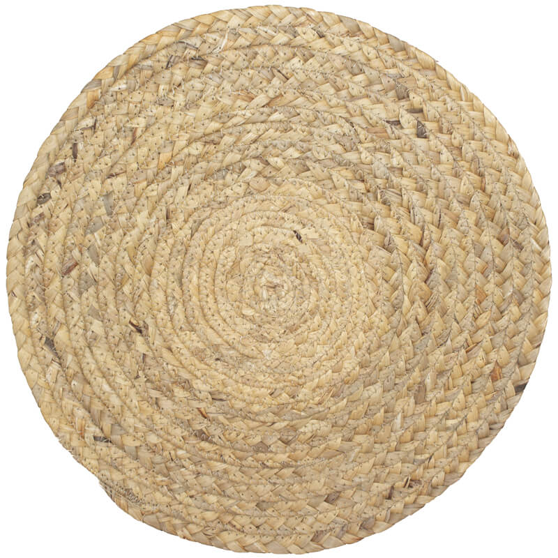 PLACEMAT NATURAL ROUND 38CM
