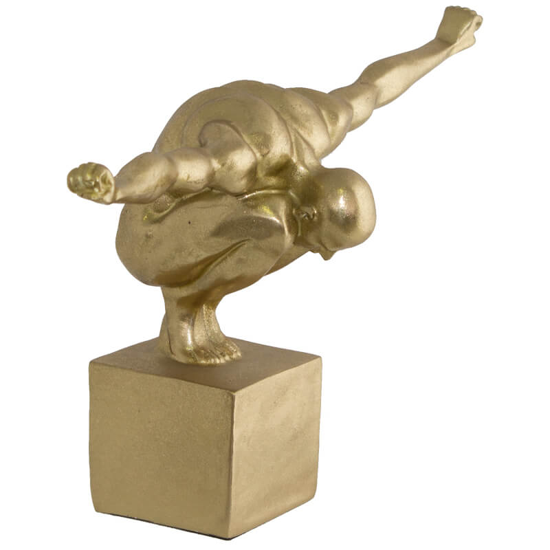 SPORTMAN ON PLINTH 32X13X21CM - Image 2