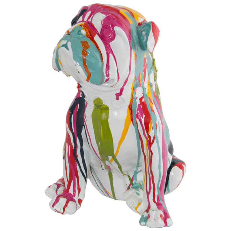 FUN FOXY BULLDOG 26X19X27CM