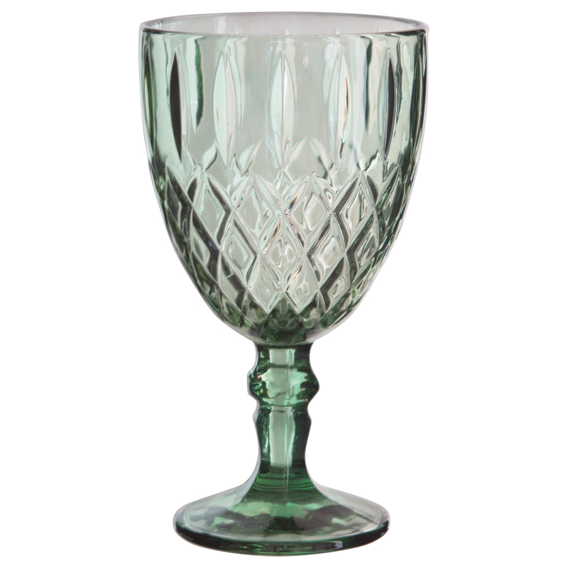 CONCERTO GREEN WINE GLASS 340ML