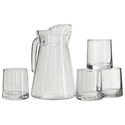 WATER SET JUG & GLASSES SET/5