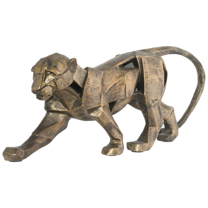 FACET LEOPARD ANT BRONZE 47X10X18 - Image 2