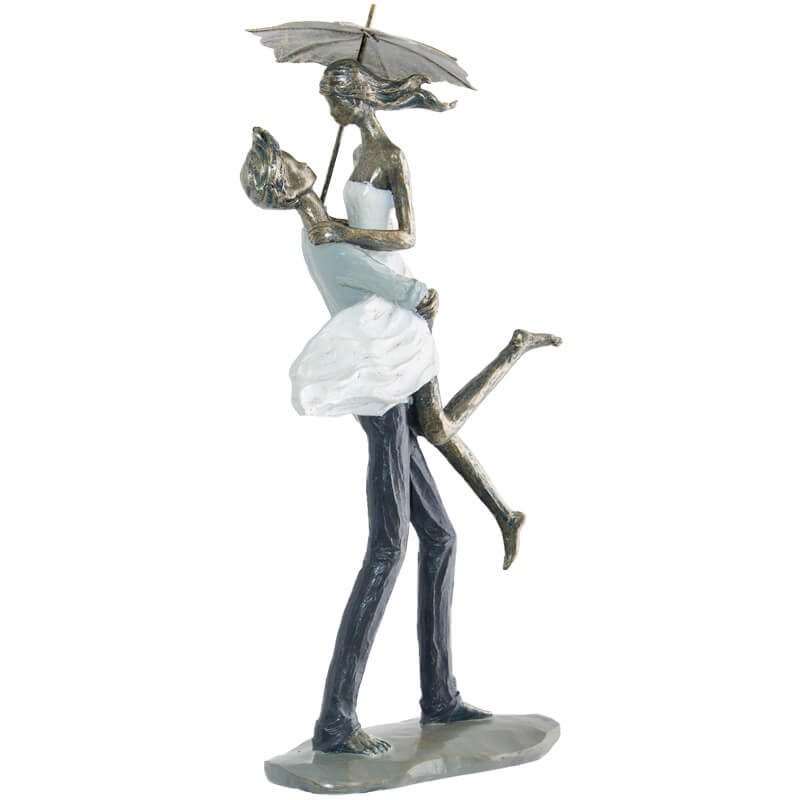 LOVERS WITH UMBRELLA 36CM - Image 2