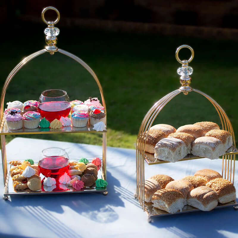 DISPLAY STAND 2 TIER 48X26CM - Image 3