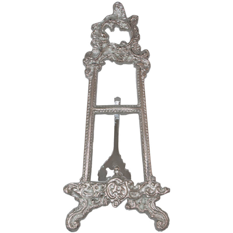 SILVER DECOR EASEL 22X15X10CM - Image 2