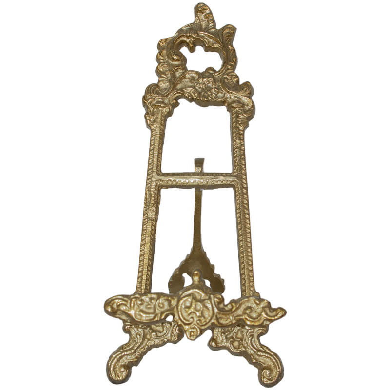 GOLD DECOR EASEL 22X15X10CM - Image 2