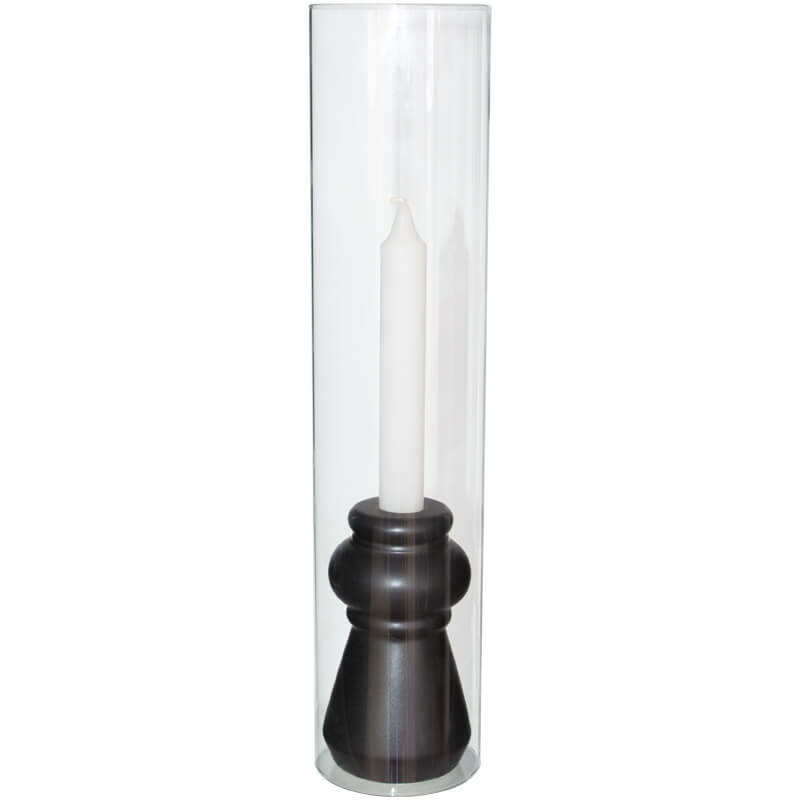 GLASS SLEEVE FOR CANDLES 38X8.5CM - Image 2