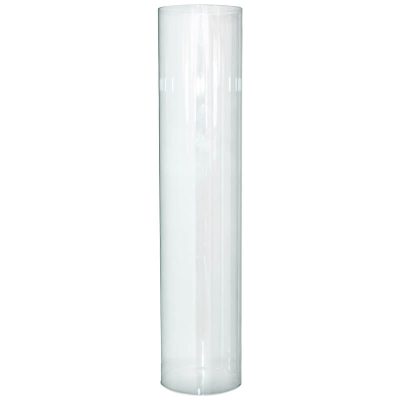 GLASS SLEEVE FOR CANDLES 38X8.5CM