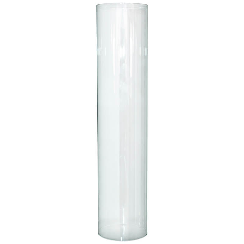 GLASS SLEEVE FOR CANDLES 38X8.5CM