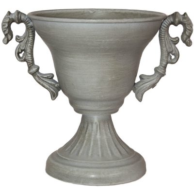 ANTEGO WHITE WASH POT 17X20CM