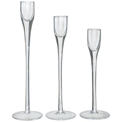 HANNAH CANDLESTICK SET/3 20/23/26