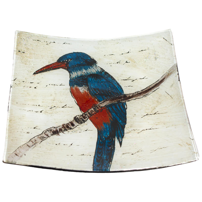KINGFISHER SQ PLATTER 19X19CM - Image 3