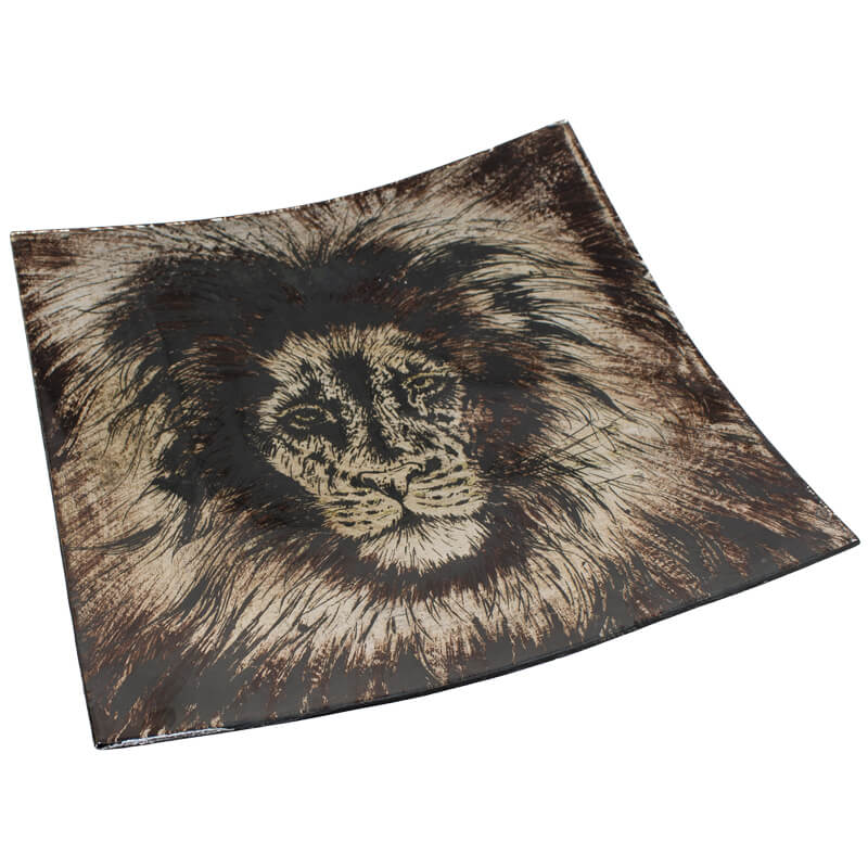 LION SQ PLATE 29X29CM - Image 3