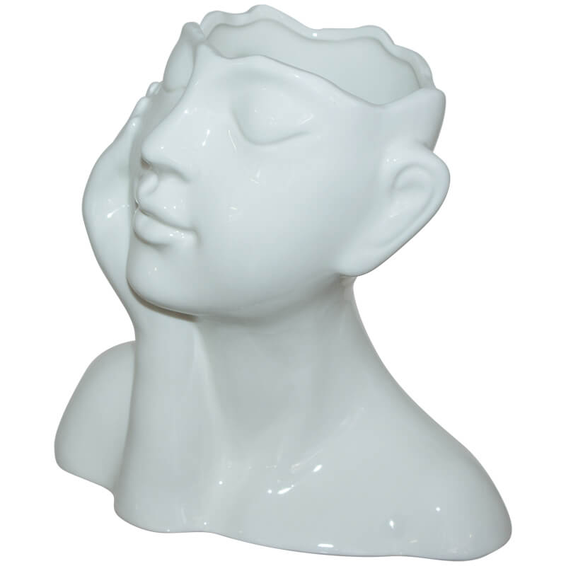 LADY FACE VASE 17CM - Image 4