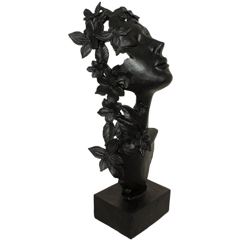 LADY BUTTERFLY ON PLINTH 50CM - Image 3