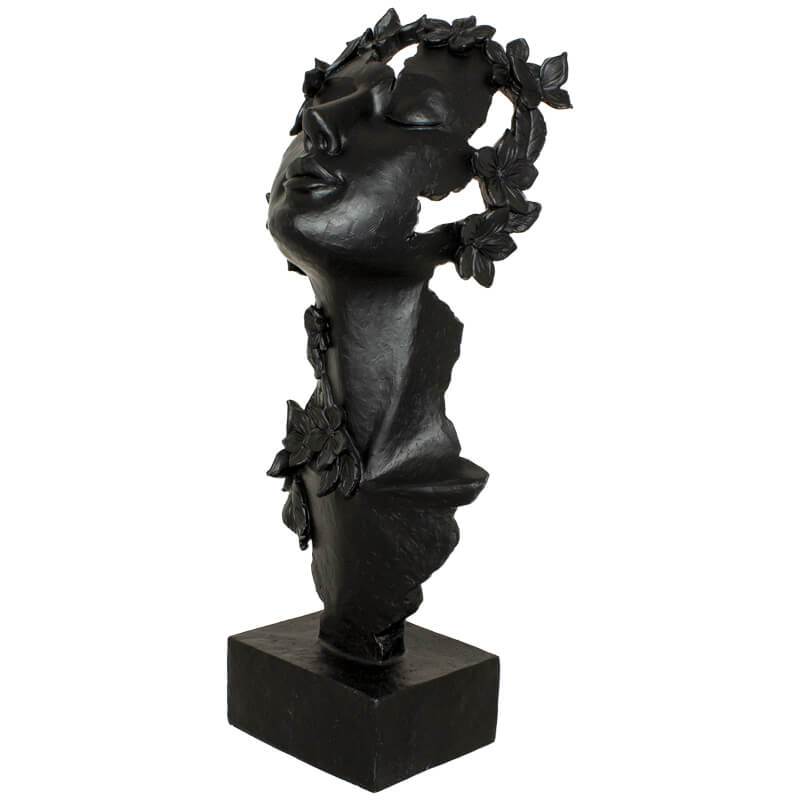LADY BUTTERFLY ON PLINTH 50CM - Image 2