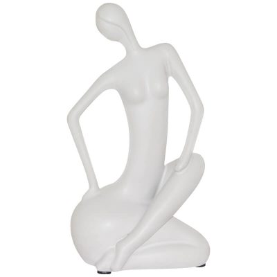 LADY FIGURINE 14X11X25CM