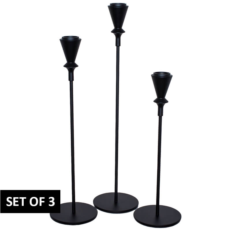 ALMAZ BLACK C/HOLDER S/3 35/30/25 - Image 2