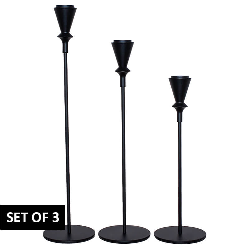 ALMAZ BLACK C/HOLDER S/3 35/30/25