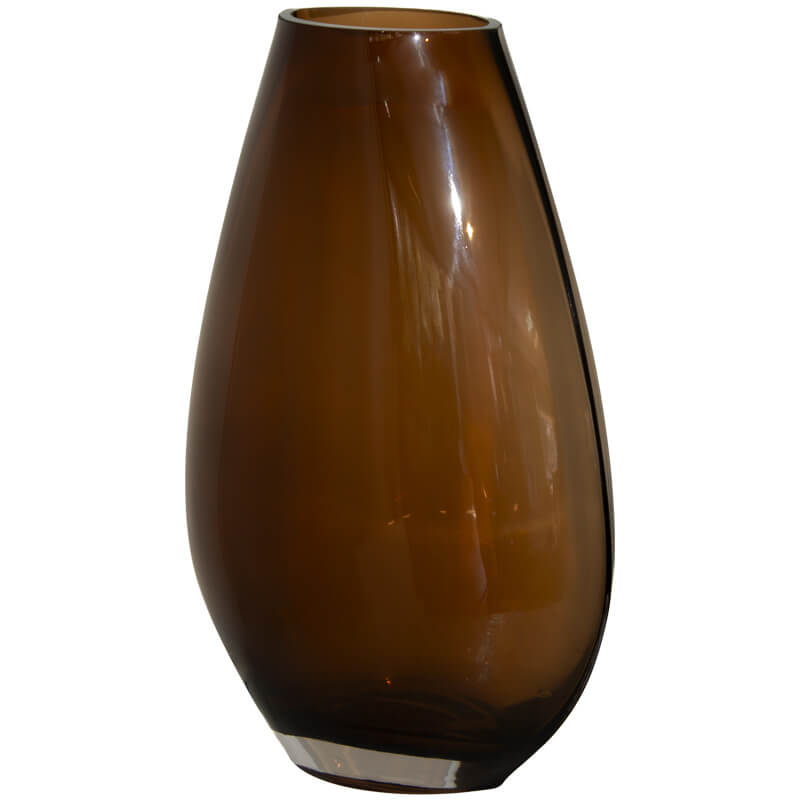 DARK AMBER VASE 25CM - Image 2