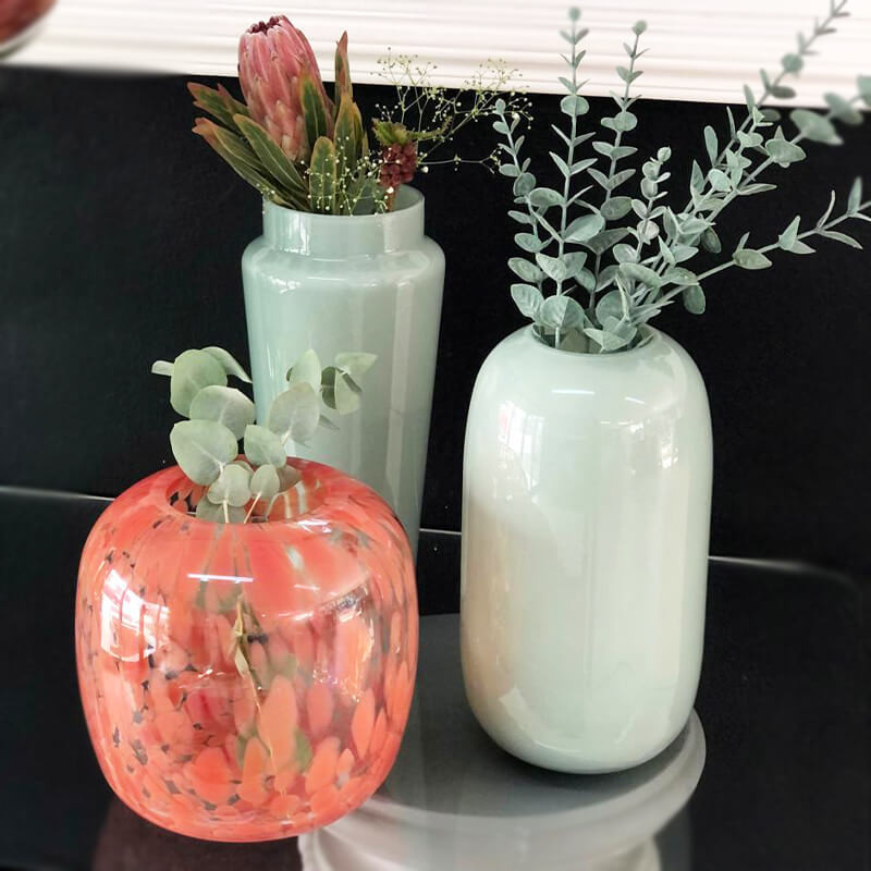 SAGE GREEN VASE 27CM - Image 2