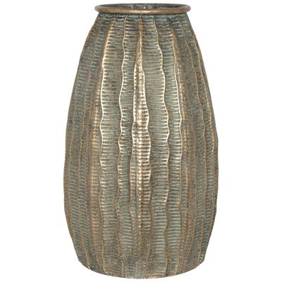 GRUBI METAL BULLET VASE 40CM