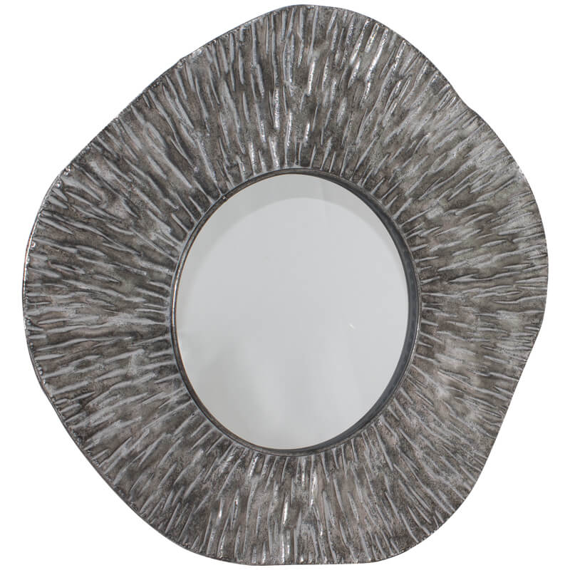 VOLCANIC METAL MIRROR 80CM ANT.SI - Image 2