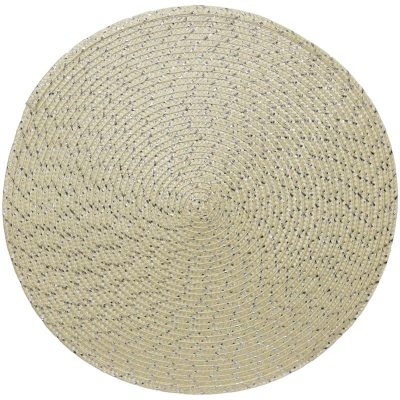 GLITZ CHAMPAGNE PLACEMAT 38CM