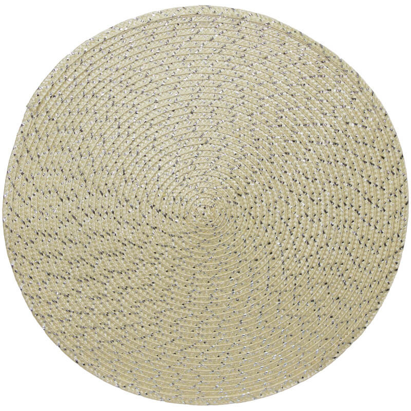 GLITZ CHAMPAGNE PLACEMAT 38CM