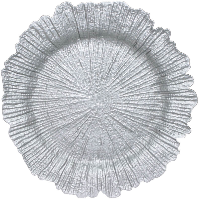 SPLASH MATT SILVER UNDERPLATE 33CM