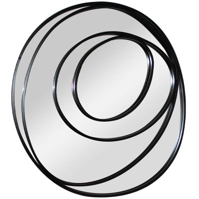 ABSTRACT SWIRL MIRROR 80CM