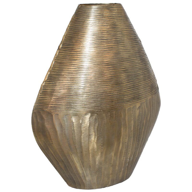 ALU CHISEL FAT COMPRESSED VASE 42 - Image 3