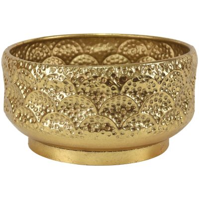 DALGA METAL POT 15X30X30CM