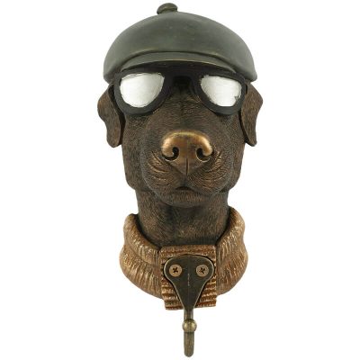 DOG WITH GLASSES HOOK 23CM