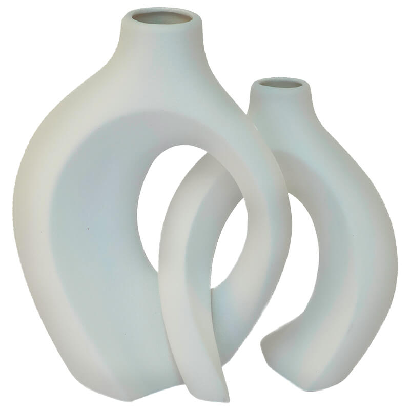 TISTA VASE SET/2 22X18CM