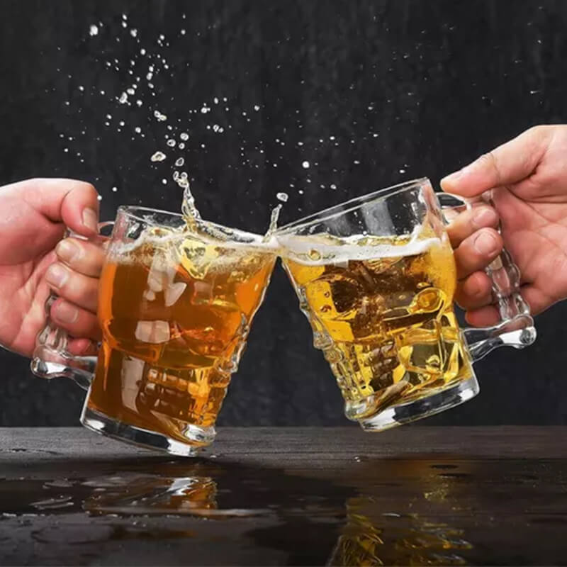 SKUL BEER MUG 450ML - Image 3