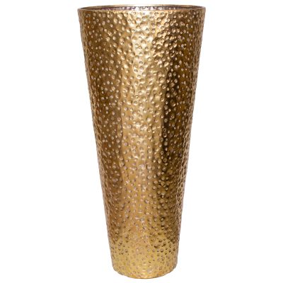 HAMMERED THULO VASE 100X46CM