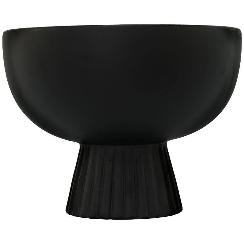 BLACK FTD DECOR BOWL 18X24X24CM - Image 2