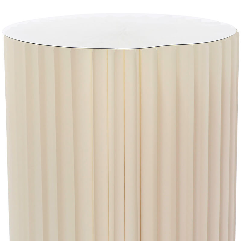 IVORY WHITE DISPLAY STAND 80X40CM - Image 2