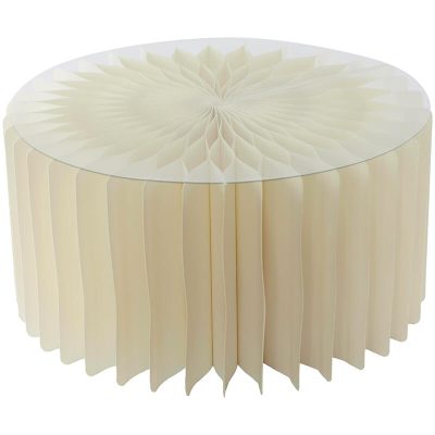 IVORY WHITE DISPLAY STAND 20X40CM
