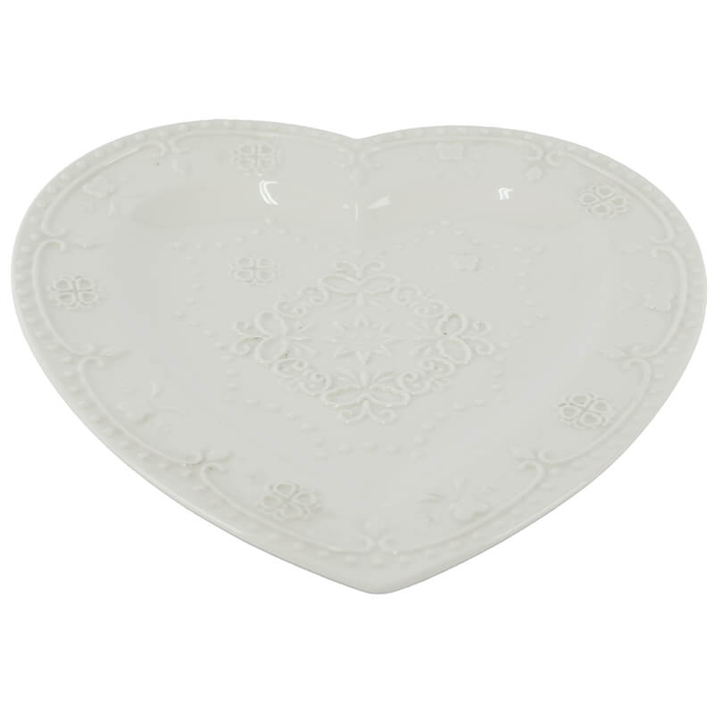 AMORE HEART PLATE 23X22CM - Image 2