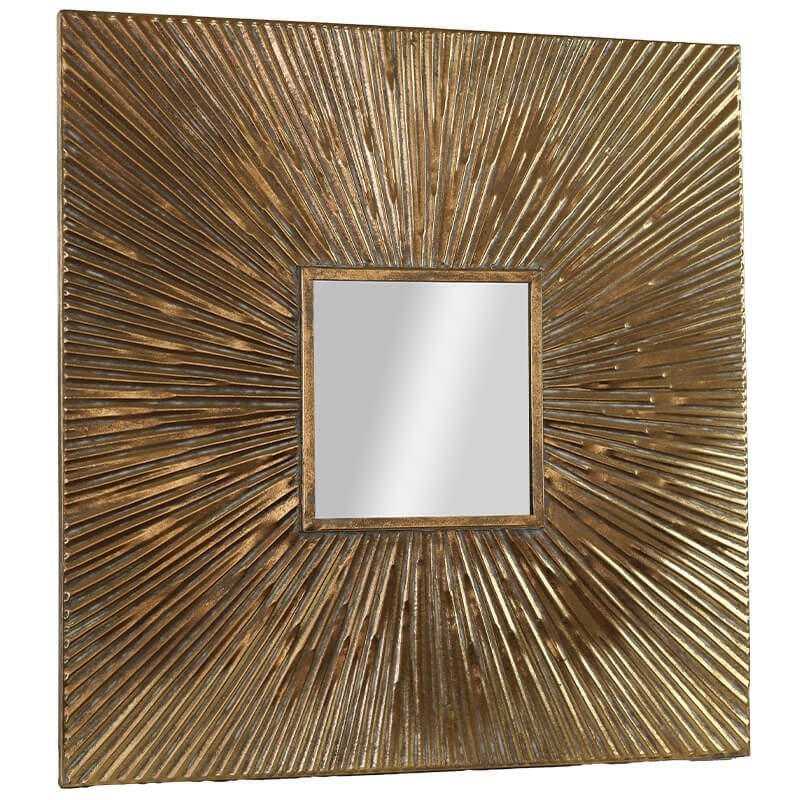 CARRE ANT.WHITE WALL ART 61X61CM