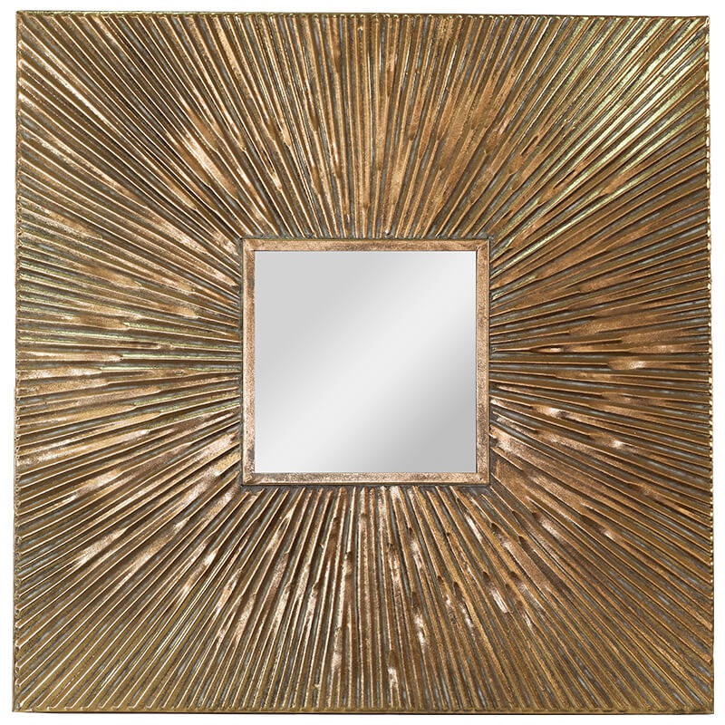 CARRE ANT.WHITE WALL ART 61X61CM - Image 2