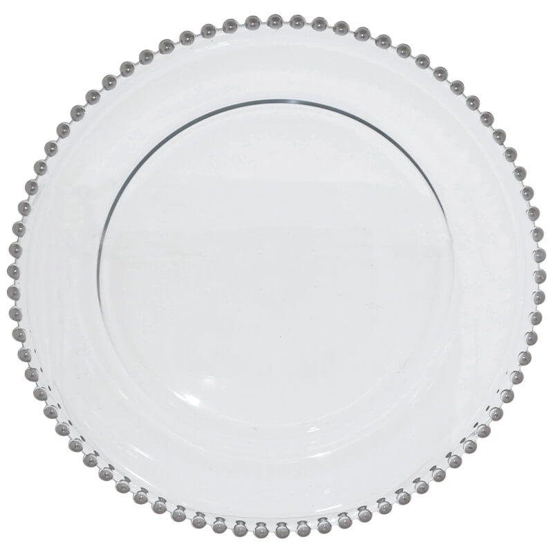 DAKOTA CHARGER-SILVER PEARLS 32CM