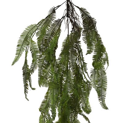 FEATHER HANGING FERN 106CM