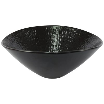 NGUNI BLACK BOWL 30X12CM
