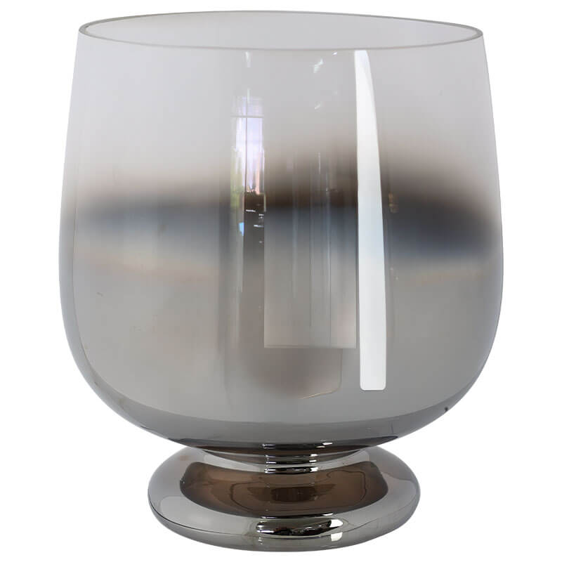 CLEAR/GUNMETAL HURRICANE 30CM