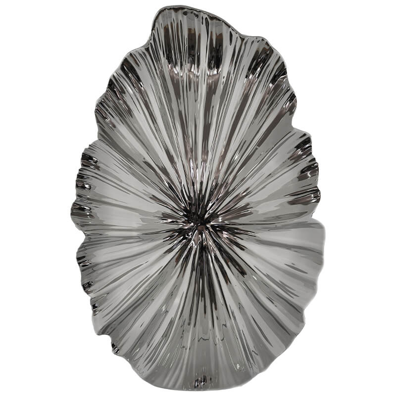 EXPLOTION VASE 41CM SILVER - Image 2