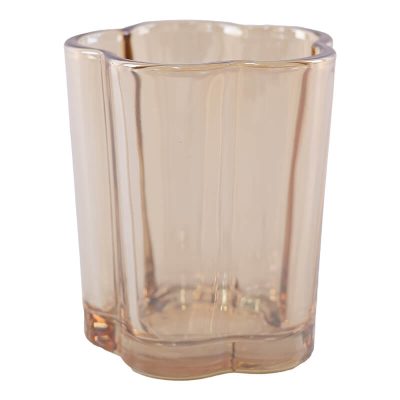 CLOVER AMBER VOTIVE 9X7CM