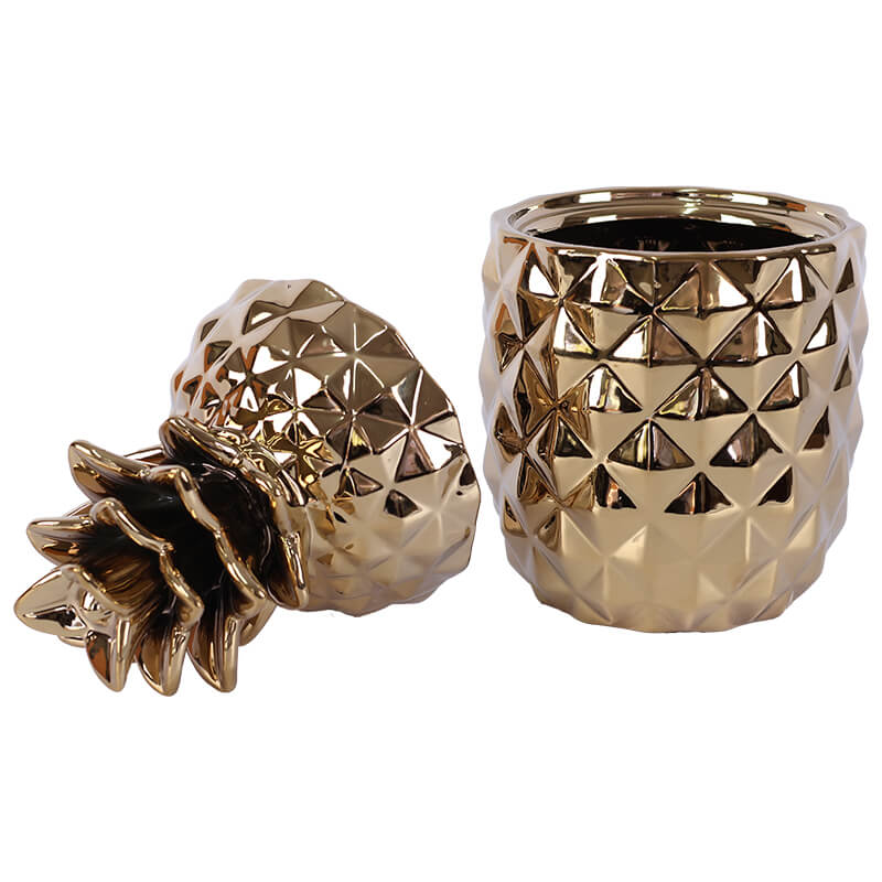 GOLD PINEAPPLE TRINKET 34CM - Image 2